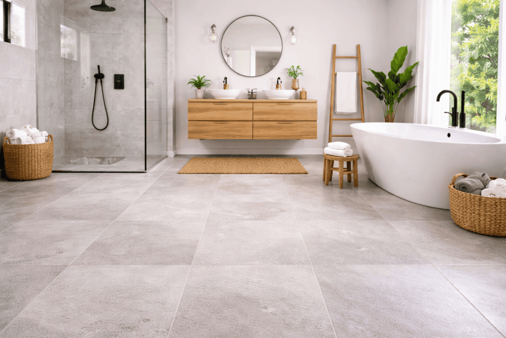 Badkamer vloer kiezen