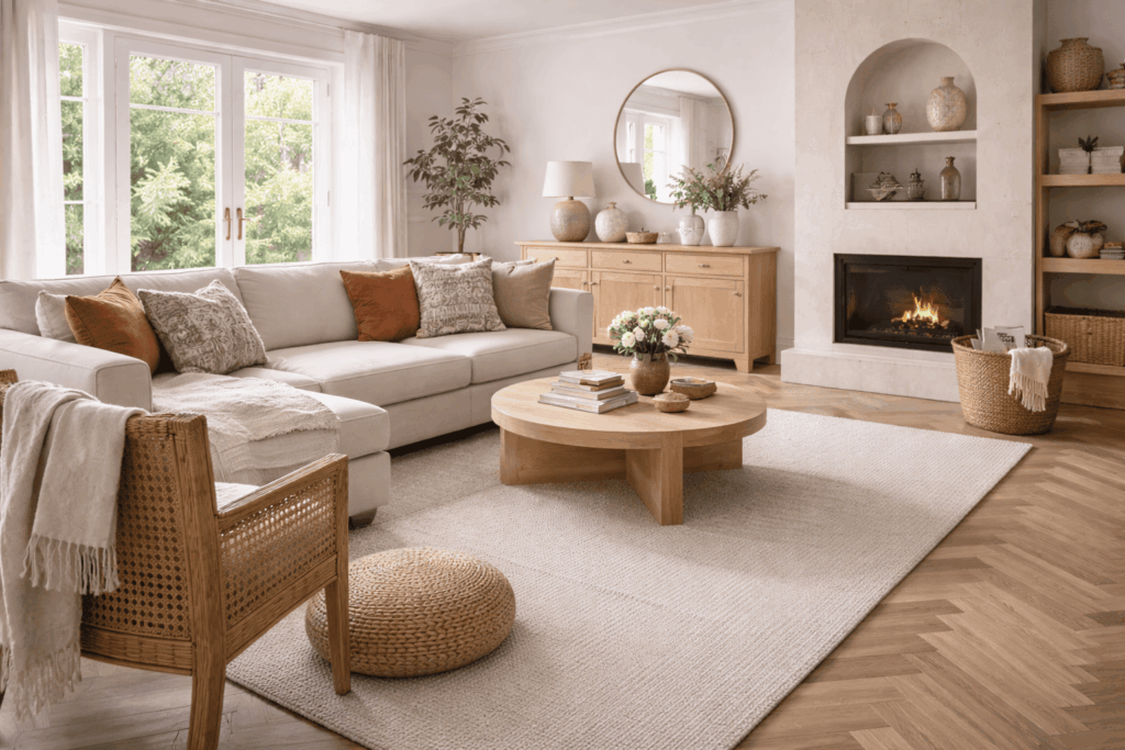 Woonkamer vloer inspiratie