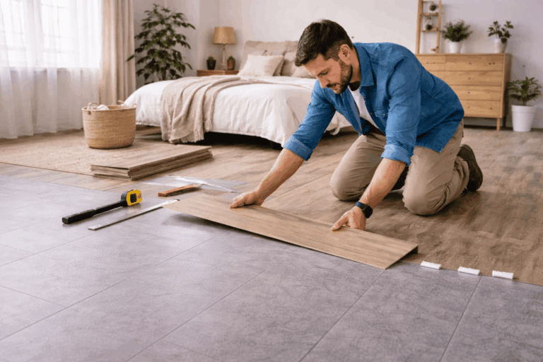 PVC vloer leggen stappenplan