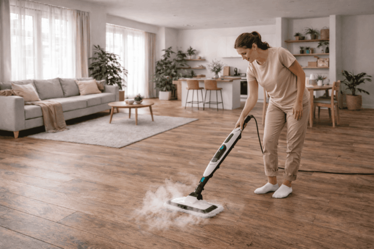 Stoomreiniger op PVC kan dat veilig