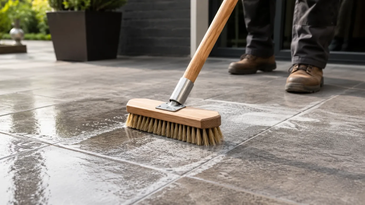 Cementsluier terrastegels verwijderen: Complete gids
