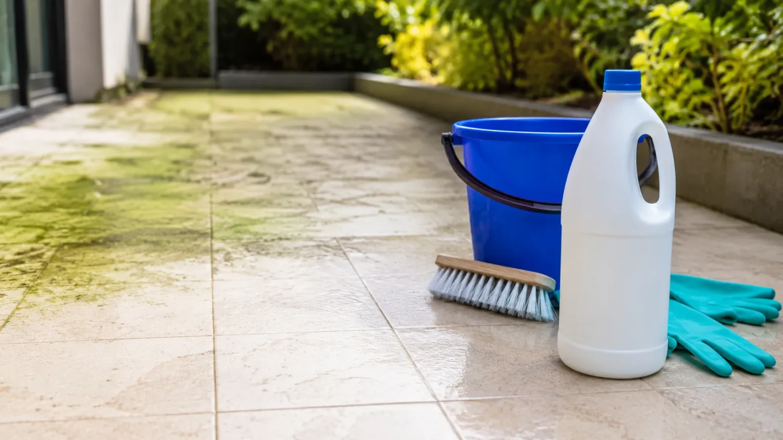 Chloor Terrastegels: Veilig Schoonmaken en Onderhouden